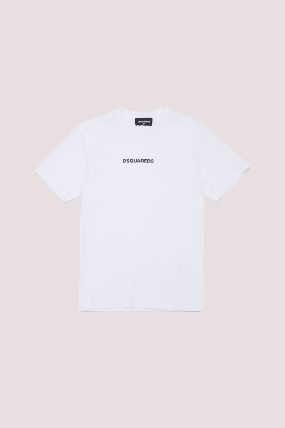 T-shirt con logo effetto gommato DQ2823 D004G /DQ100 DSQUARED2 JUNIOR 