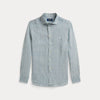 Camicia in lino a righe