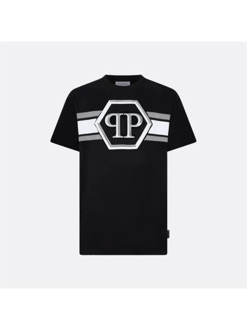 T-shirt con logo stampato S6PHJBTH054 /110 PHILIPP PLEIN JUNIOR 