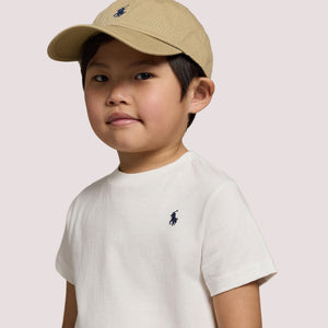 T-shirt in jersey di cotone con scollo a girocollo 322832904 /035 POLO RALPH LAUREN 