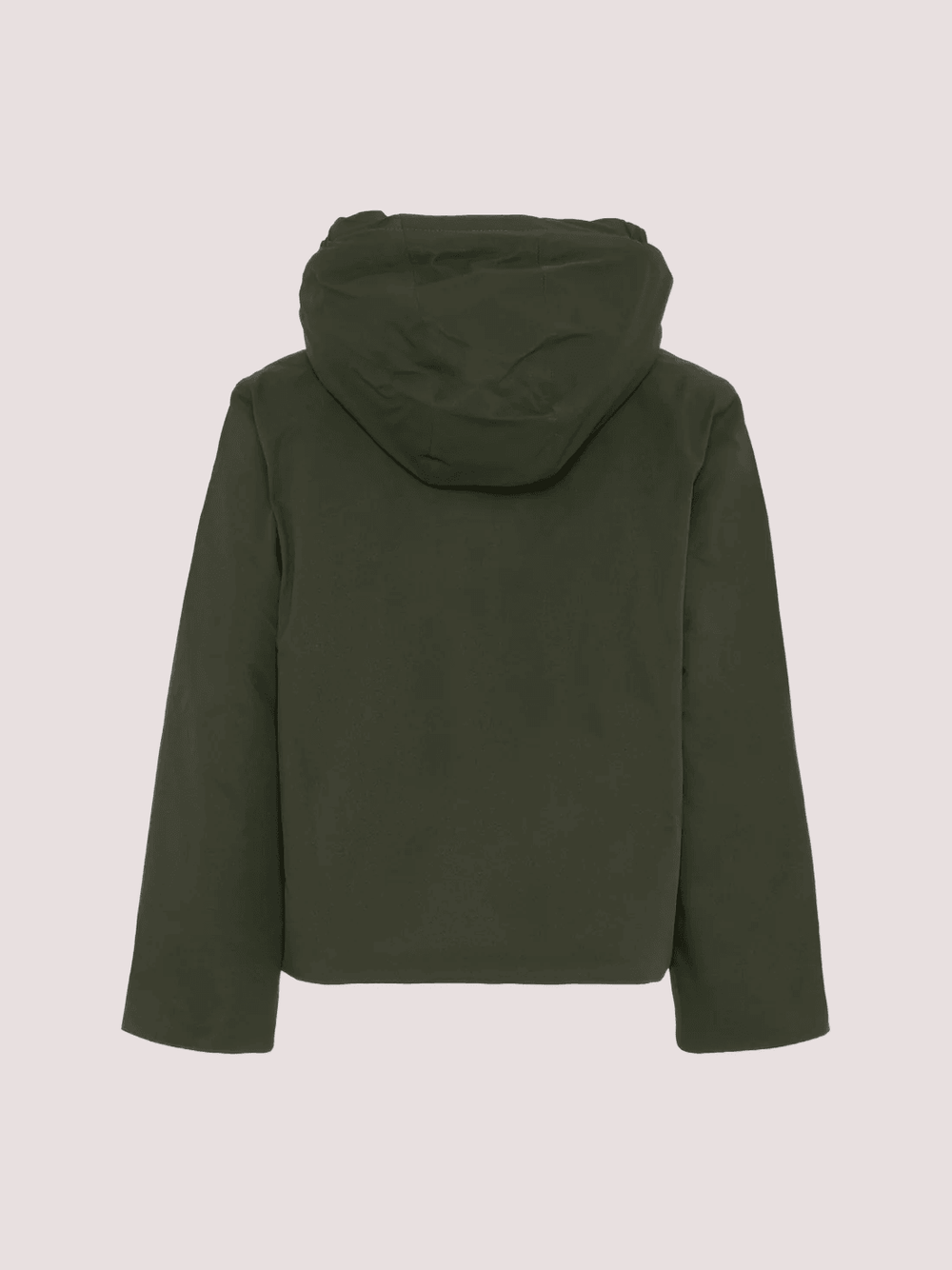 Giubbotto Jacko Twill Marmotta verde per bambino con logo K1128FW /AL7 KWAY 