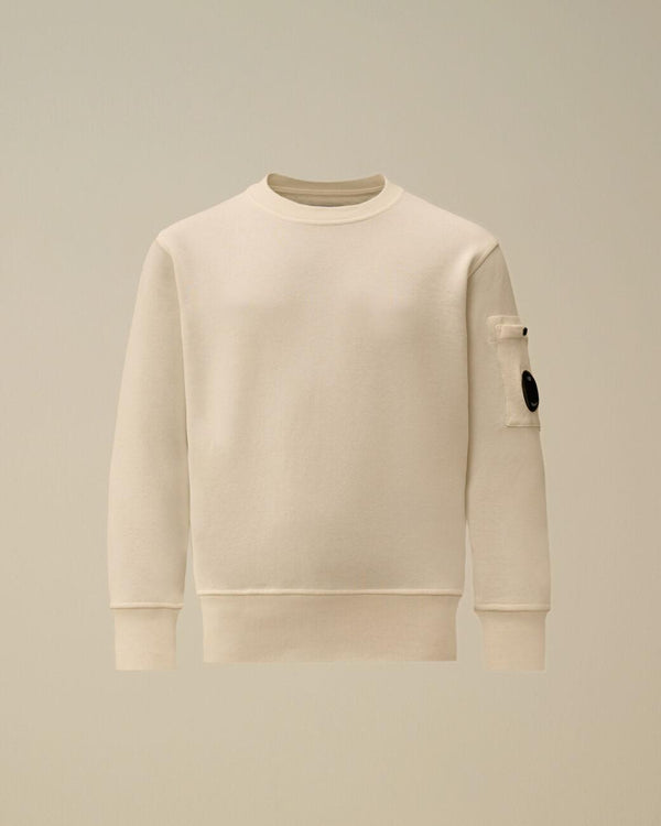 U16 diagonal fleece crewneck lens sweatshirt CNF00X LCA69 /10135 C.P.COMPANY 