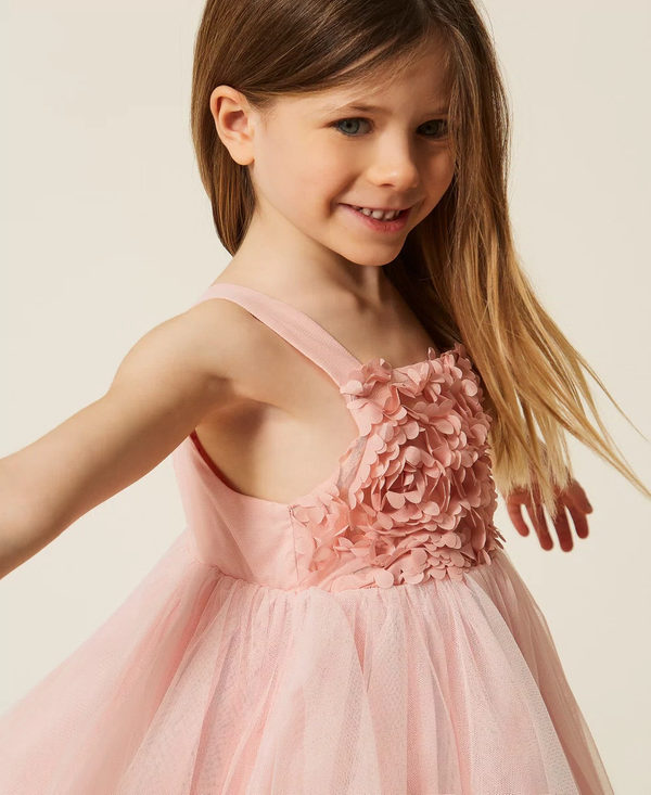 Abito corto baby in tulle a balze 261GB2104 /10021 TWINSET 