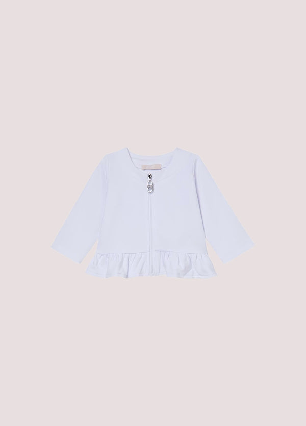 Felpa con volant HA6072 FS090 /10601 LIU JO 