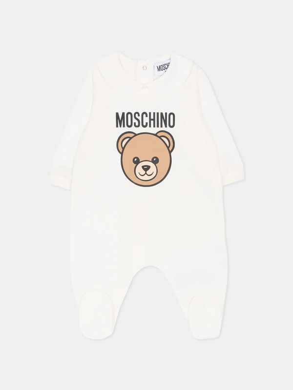 Tutina con logo stamapto MUY098 LCA19 /10063 MOSCHINO 