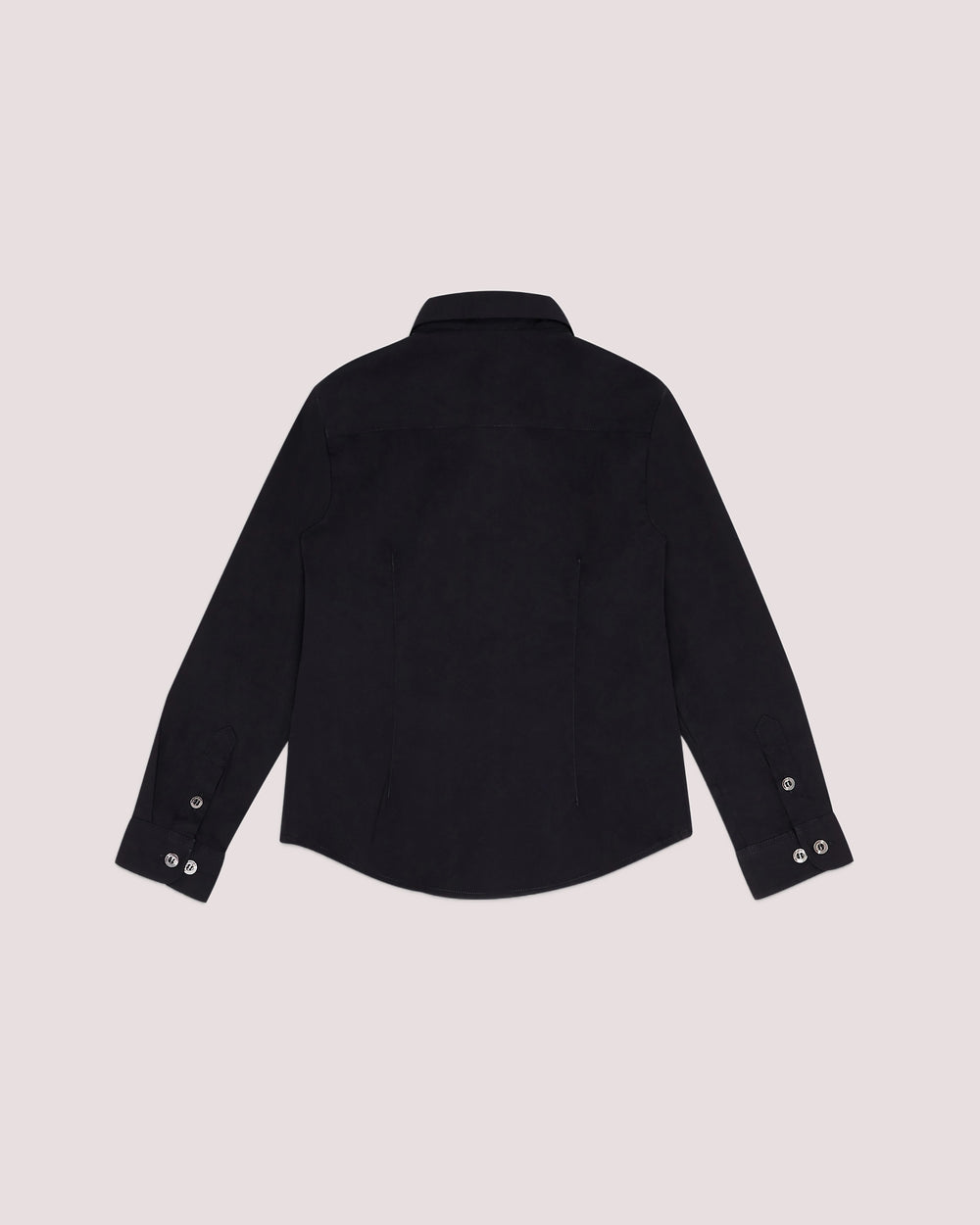 Camicia in popeline con ricamo aquila a tono 8N4C09 1N06Z /934 EMPORIO ARMANI 