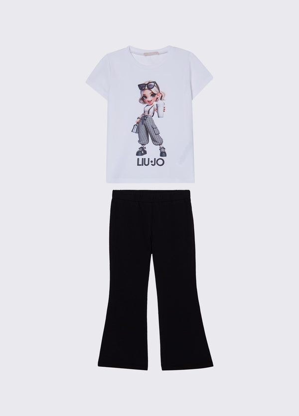 Completo top e leggings KA6057 JS003 /03Q51 LIU JO 
