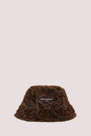 Alaska hat 1512 /UNICA/FUR LEOPARD RUE MADAM PARIS 