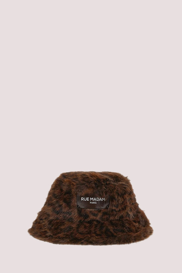 Alaska hat 1512 /UNICA/FUR LEOPARD RUE MADAM PARIS 