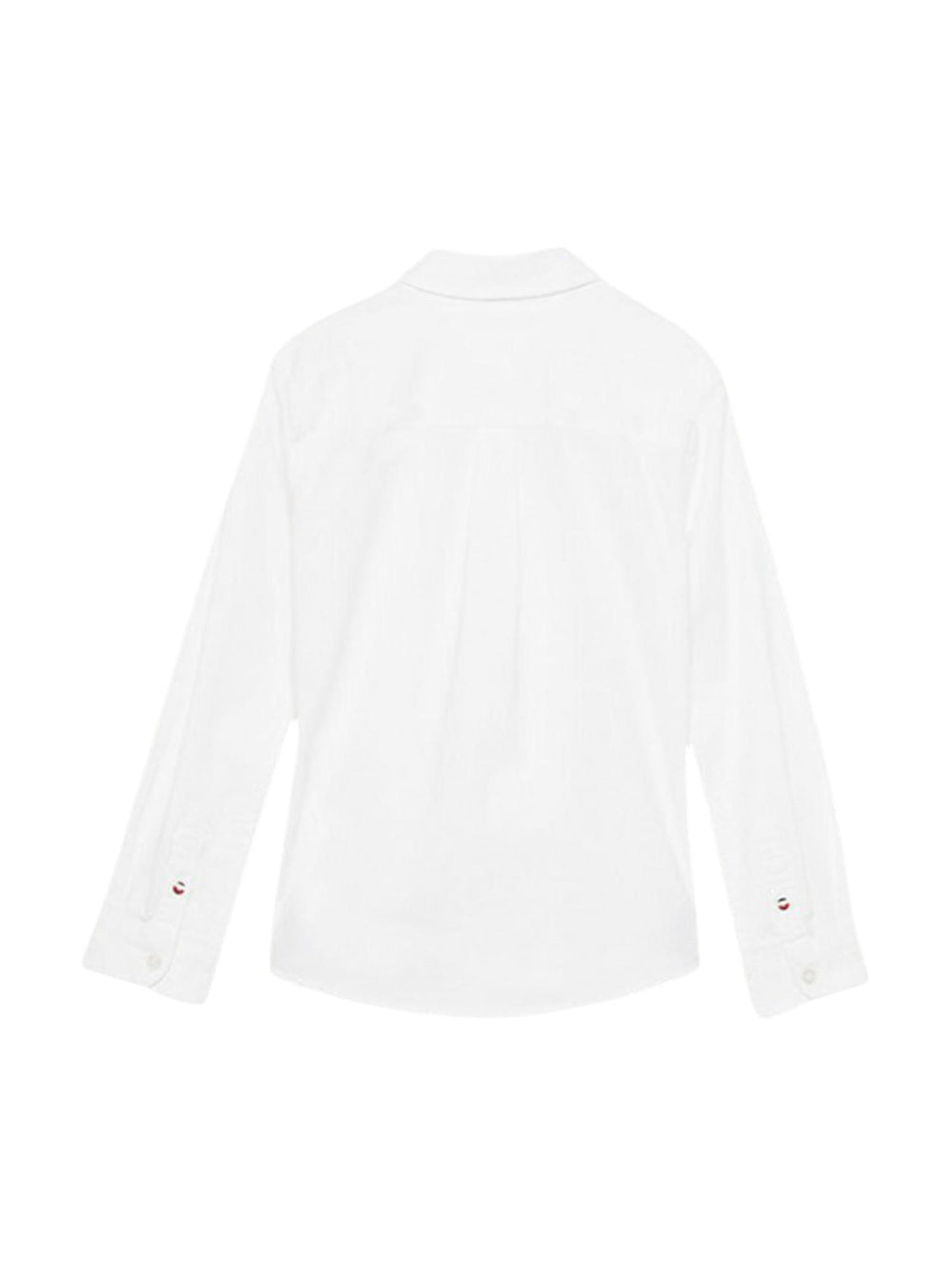 Camicia bambino bianca in cotone biologico