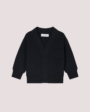 Cardigan scollo V in jersey matelassé EB000474 AF16392 /UB118 EMPORIO ARMANI 