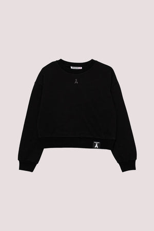 Felpa cropped 7M0932 J315 /K103 PATRIZIA PEPE 