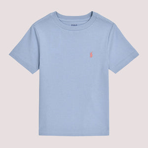 T-shirt in jersey di cotone con scollo a girocollo 323832904 /509 POLO RALPH LAUREN 