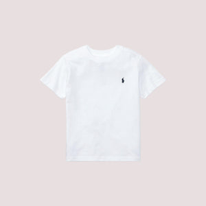 T-shirt in jersey di cotone con scollo a girocollo 322832904 /035 POLO RALPH LAUREN 