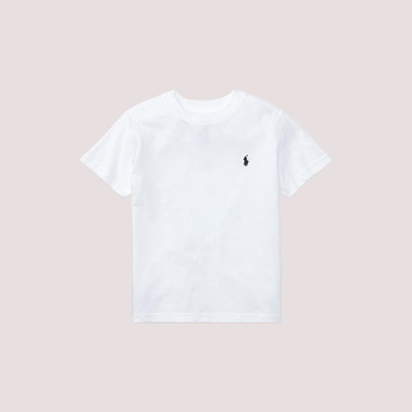 T-shirt in jersey di cotone con scollo a girocollo 322832904 /035 POLO RALPH LAUREN 