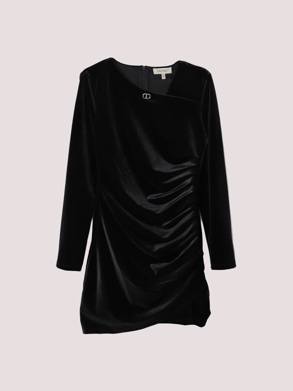 Abito corto in ciniglia con Oval T 252GJ2035 /6 TWINSET 