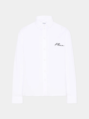 Camicia con logo ricamato S6PHJBSI248 /2 PHILIPP PLEIN JUNIOR 