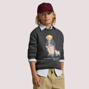 Felpa in pile melange polo bear 323979490 /1 POLO RALPH LAUREN 