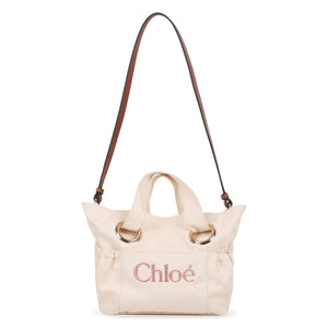 Borsa con logo ricamato sul davanti C20872 /148 CHLOE 