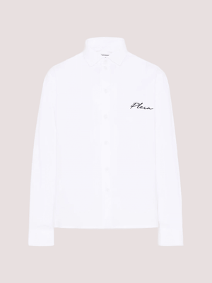 Camicia con logo ricamato S6PHJBSI248 /2 PHILIPP PLEIN JUNIOR 