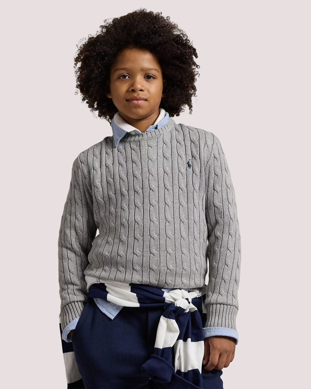 Maglia in cotone a trecce 323702674 /41 POLO RALPH LAUREN 