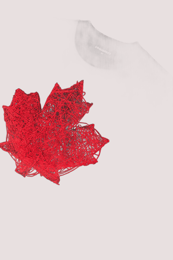 T-shirt con logo DQ3176 D00XM /DQ900 DSQUARED2 JUNIOR 