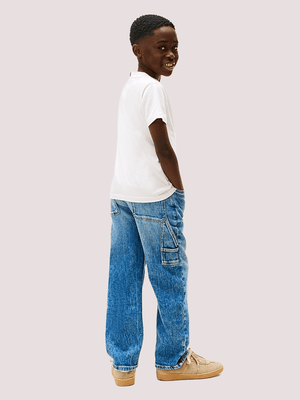 T-shirt con logo Tommy Hilfiger KS0KS00661T /YBH TOMMY HILFIGER 