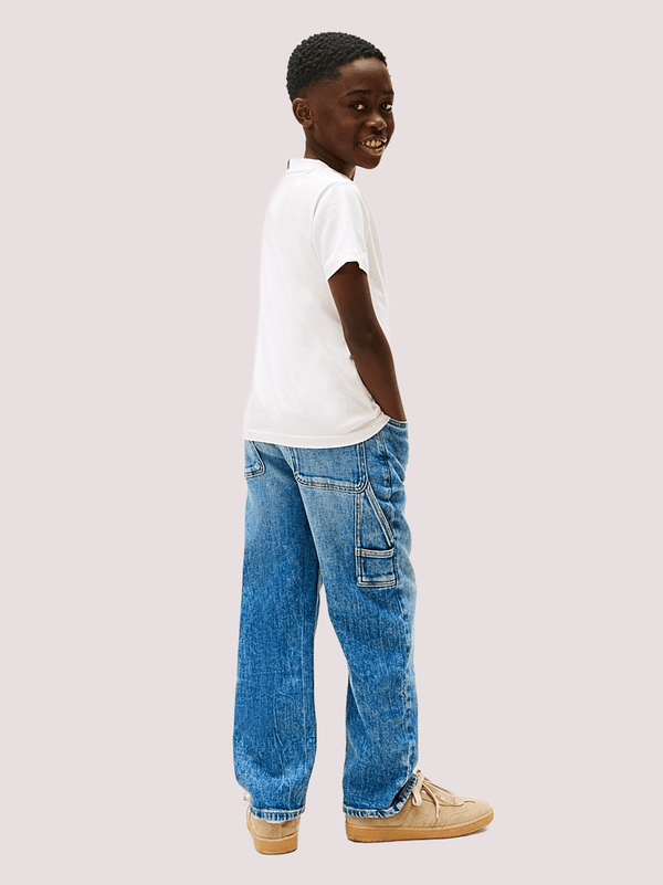 T-shirt con logo Tommy Hilfiger KS0KS00661T /YBH TOMMY HILFIGER 