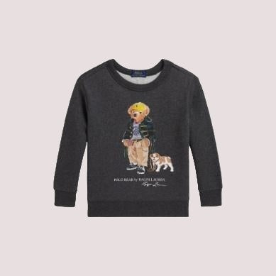 Felpa in pile melange polo bear 322979490 /1 POLO RALPH LAUREN 