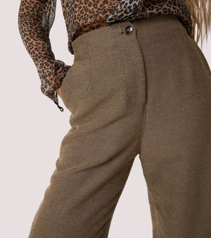 Pantaloni cropped con pinces e piega 521SD25015 /S2332 ALESSIA SANTI 
