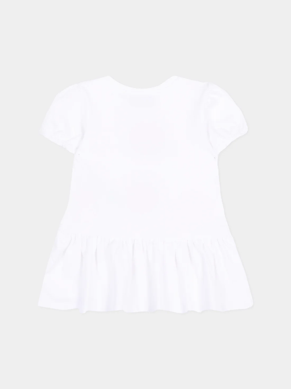 Abito con logo stampato MAV0C7 LBA00 /10101 MOSCHINO 