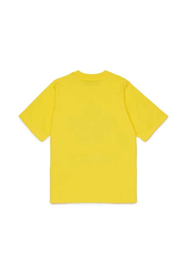 T-shirt con logo DQ3176 D00XM /DQ220 DSQUARED2 JUNIOR 