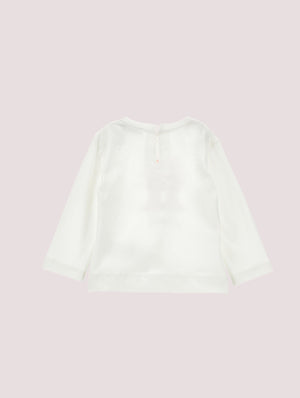 T-shirt, bambina, in jersey fermo.<BR/> 19F631NP 6005 /0001 MONNALISA 