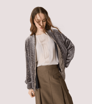 Giacca con paillettes 521SD35083 /S3332 ALESSIA SANTI 