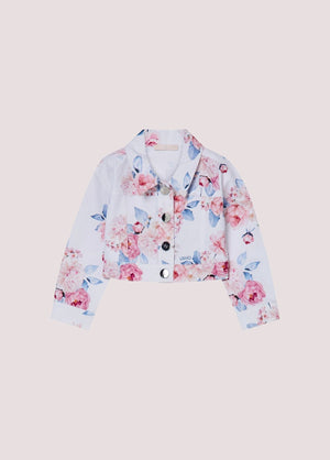 Giubbotto in drill stampato KA6001 T1968 /T9898 LIU JO 