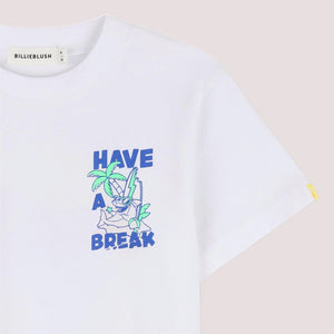 T-shirt con stampa U21705 /10P BILLIEBLUSH 