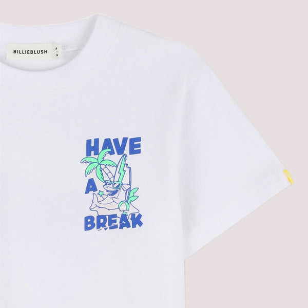 T-shirt con stampa U21705 /10P BILLIEBLUSH 