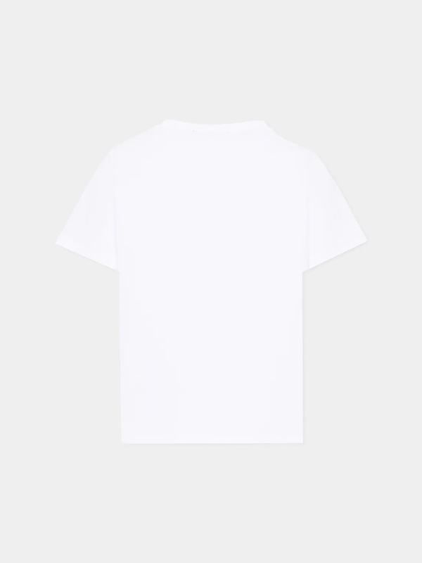 T-shirt con logo BY8R31 Z3672 /100NE BALMAIN 