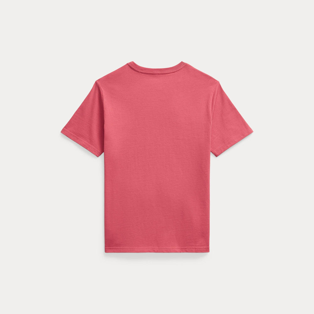 T-shirt in jersey di cotone con scollo a girocollo 323832904 /512 POLO RALPH LAUREN 