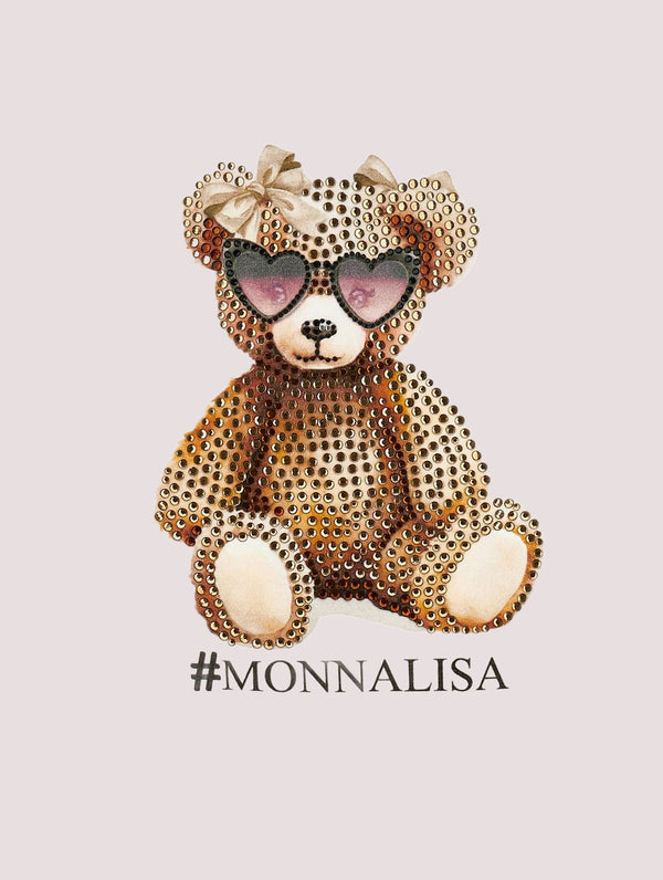 Felpa, bambina, garzata.<BR/> 19F629NP 6004 /0102 MONNALISA 