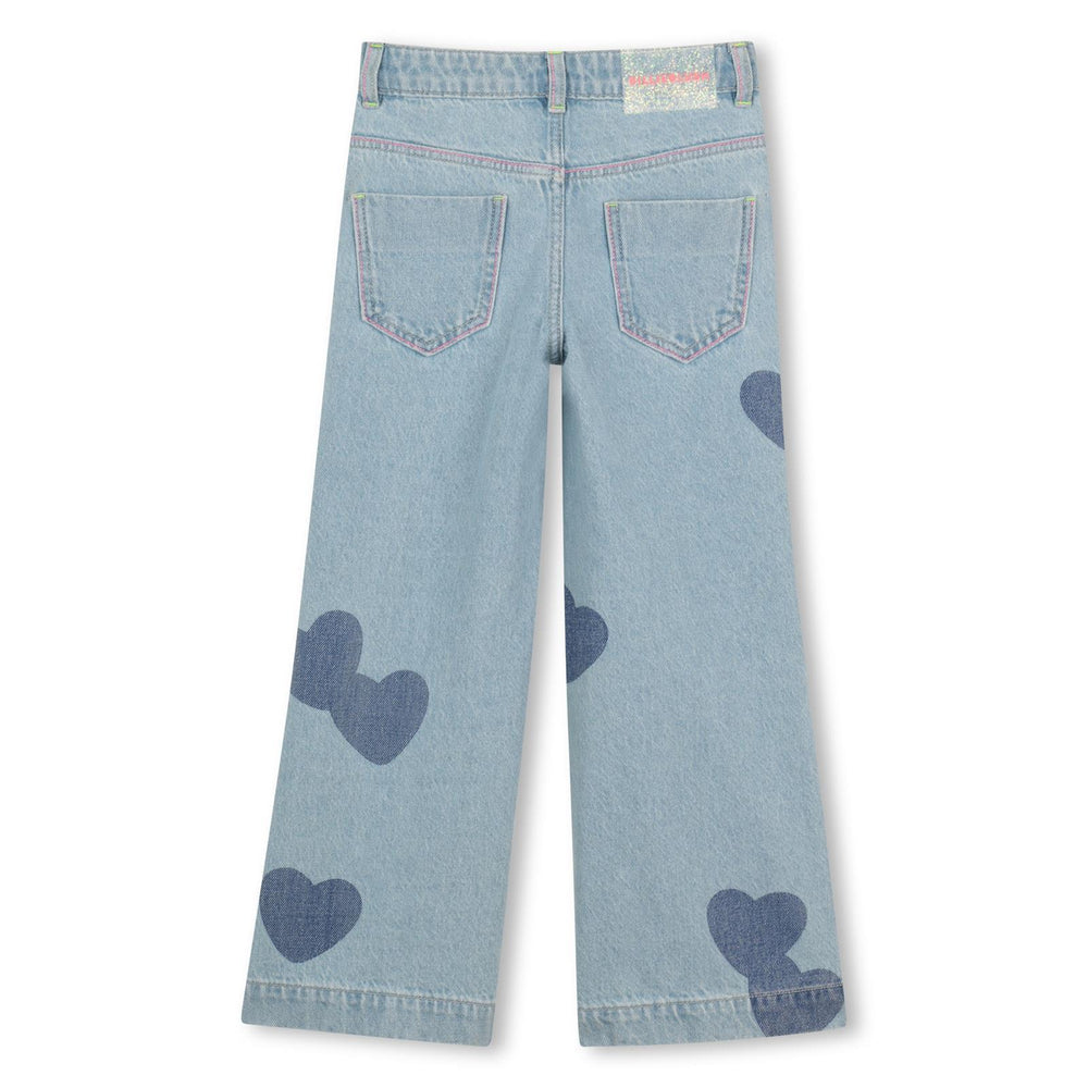 Pantalone in denim U21877 /Z18 BILLIEBLUSH 