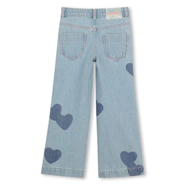 Pantalone in denim U21877 /Z18 BILLIEBLUSH 