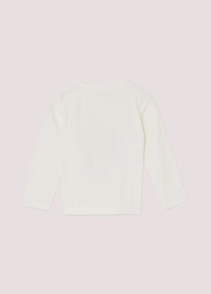 T-shirt in cotone con stampa KF5076 J0088 /T9091 LIU JO 