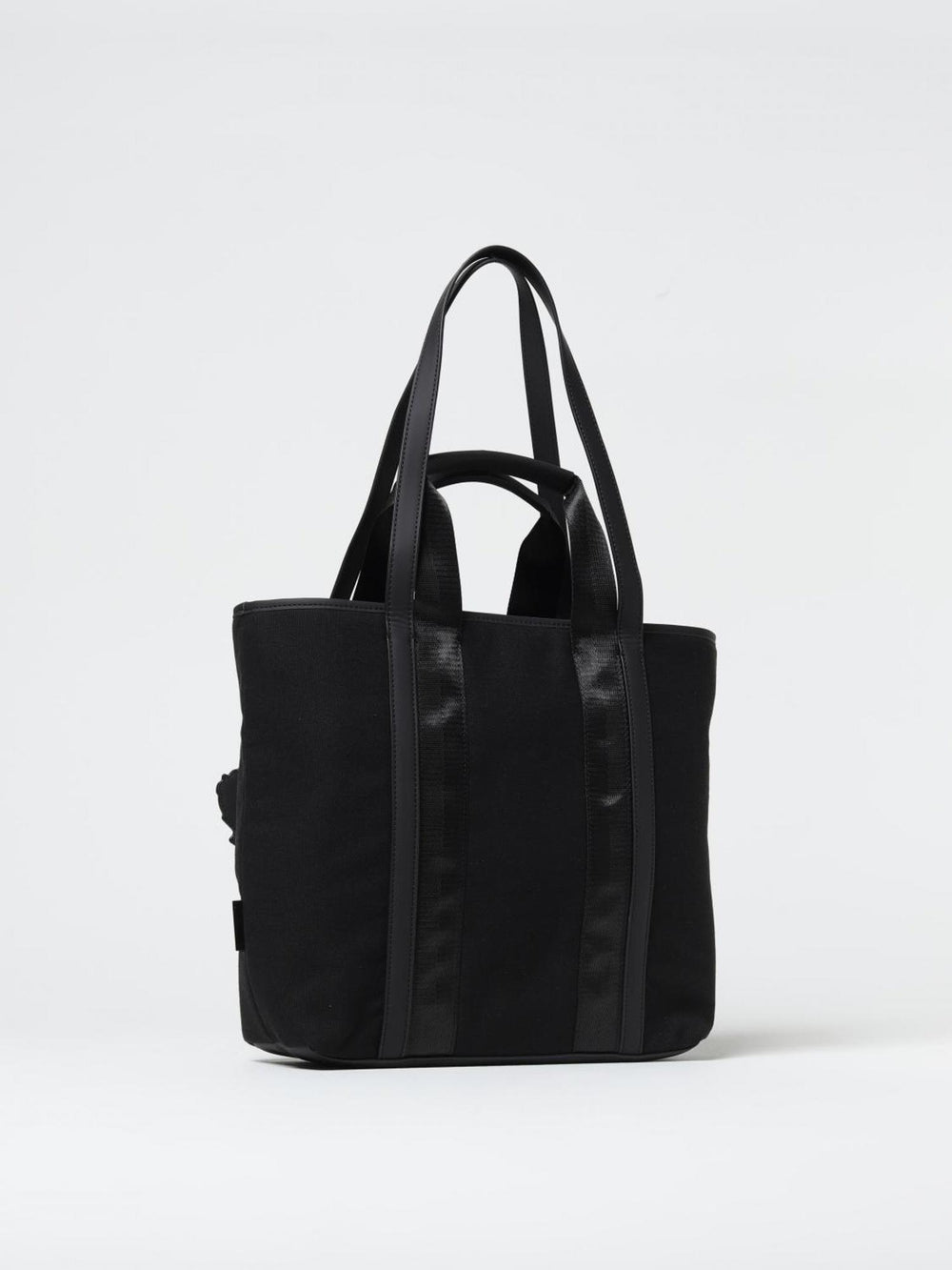 Borsa utility nera con charm Choupette