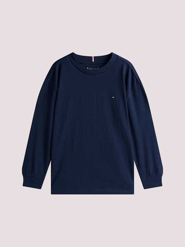 T-shirt Essential in jersey a maniche lunghe KB0KB09846 /C1G TOMMY HILFIGER 