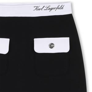Gonna con tasche laterali Z31115 /09B KARL LAGERFELD 
