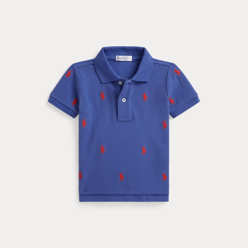 Polo in cotone a rete polo pony 320882605 /500 POLO RALPH LAUREN 