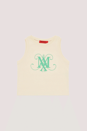 T-shirt smanicata con logo MX0284 MX00T /MX10H MAX&CO KID 