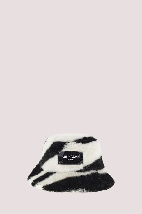 Alaska hat 1512 /UNICA/FUR ZEBRA RUE MADAM PARIS 