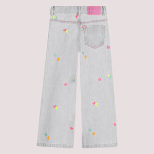 Pantalone in denim U21876 /Z20 BILLIEBLUSH 